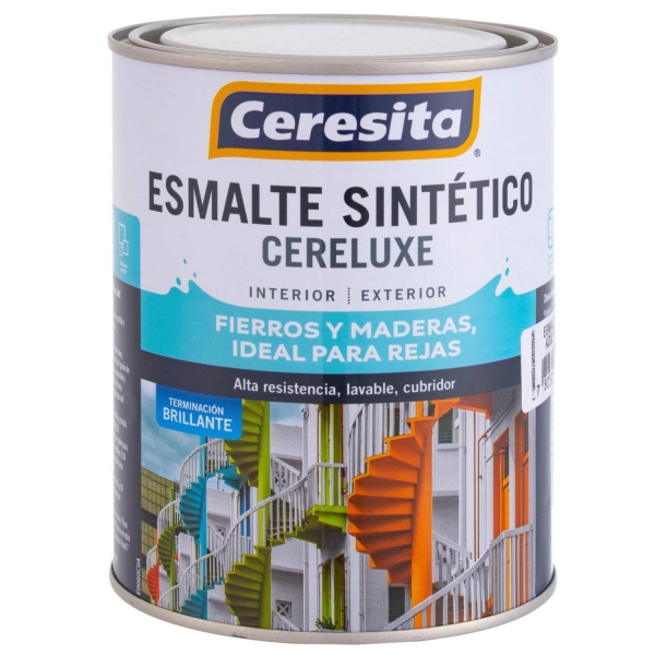 ESMALTE SINTETICO CERESITA AZUL PACIFICO 1/4 GALÓN