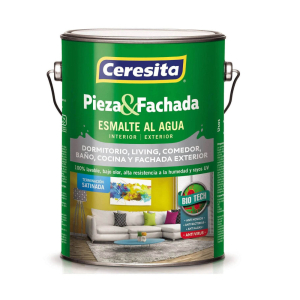 ESMALTE AGUA PIEZA & FACHADA PISTACHO GALÓN