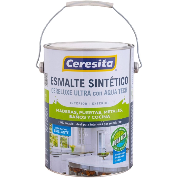 ESMALTE SINTÉTICO CERELUXE CAFÉ MORO GALÓN