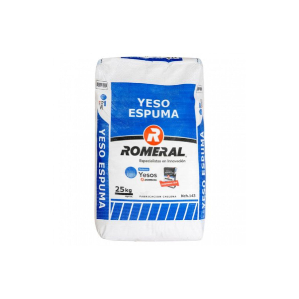 YESO ESPUMA ROMERAL 25KG