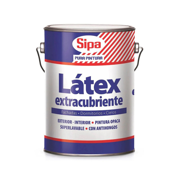 LATEX EXTRACUBRIENTE BLANCO SIPA GALON