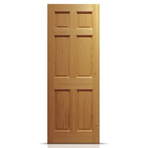 PUERTA PINO RADIATA LLAVERIA 75X2MT