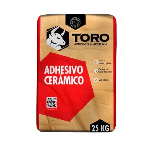 ADHESIVO CERAMICO TORO EN POLVO 25KG
