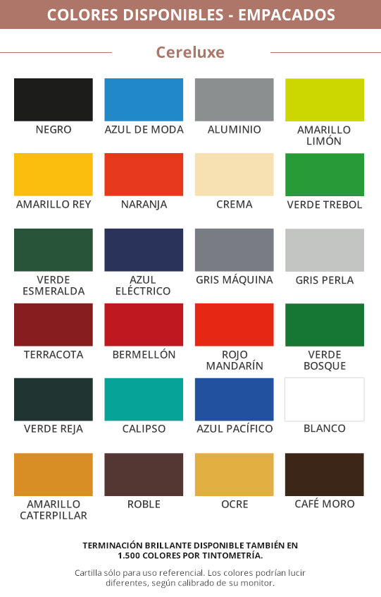 ESMALTE SINTETICO CERESITA TERRACOTA 1/4 GALÓN