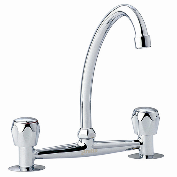 COMBINACION LAVAPLATO MOSSINI METAL STRETTO