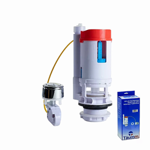 VALVULA DESCARGA DUAL FLUSH ESTANQUE TRADICIONAL TAUMM