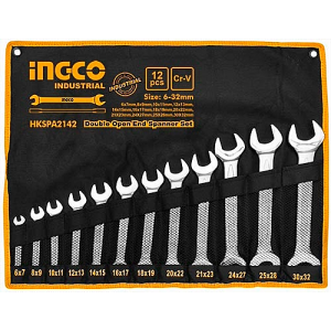 SET DE 12 LLAVES DE BOCA INGCO HKSPA2142