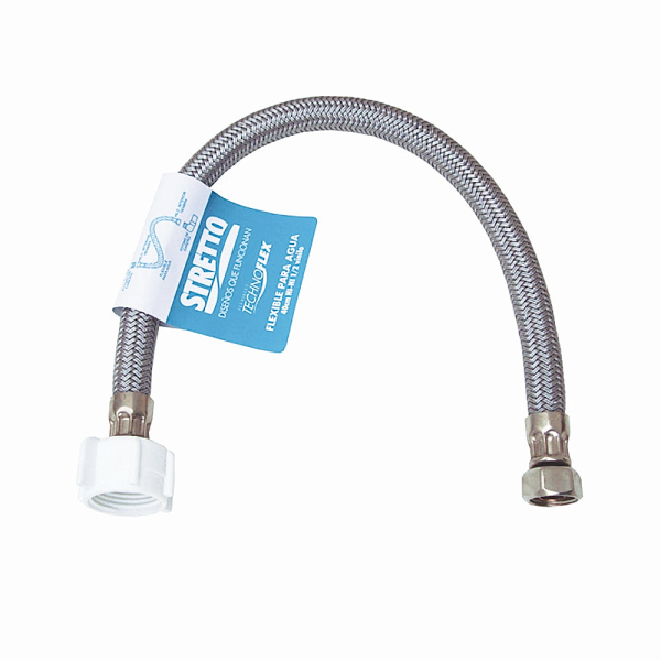 FLEXIBLE WC STRETTO HI 1/2 X 15/16 35 CM