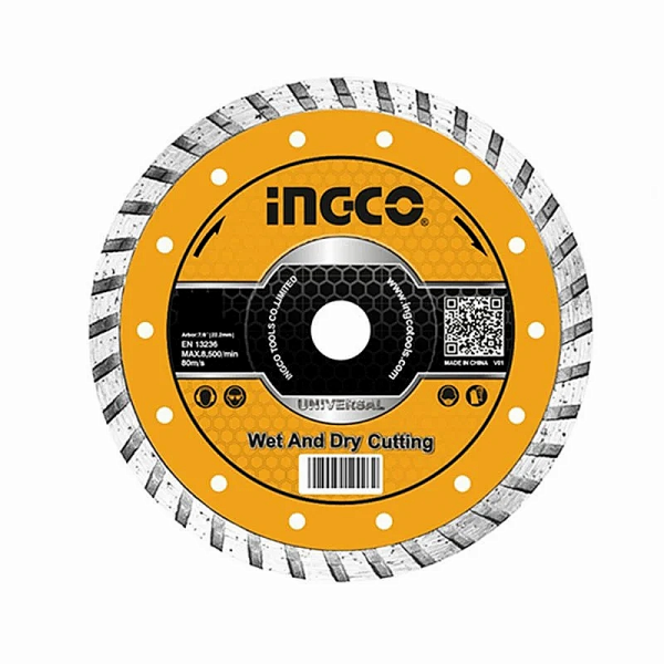 DISCO DIAMANTADO TURBO 4 1/2" INGCO DMD031152HT