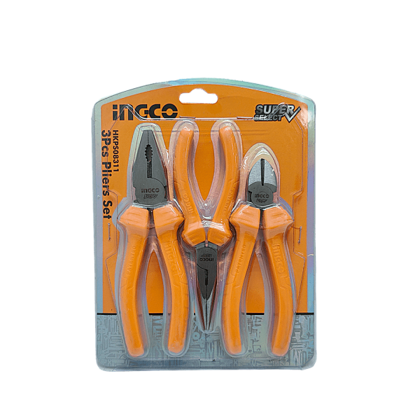 ALICATE JUEGO 3PCS HKPS08311 INGCO