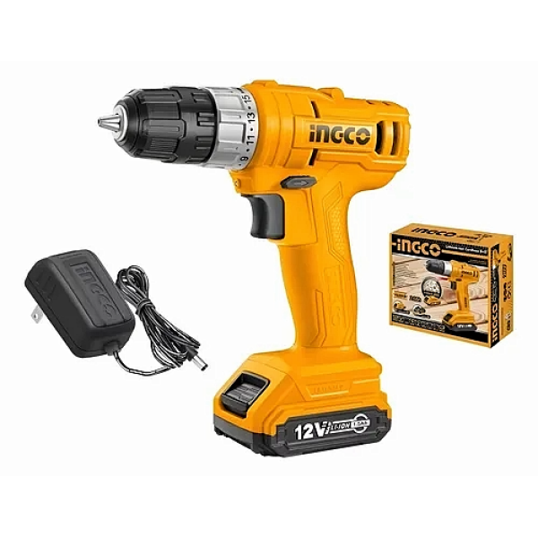 TALADRO INALAMBRICO 12V CDLI1211 INGCO