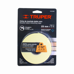 CINTA MONTAJE TRUPER 25MM X 5MT