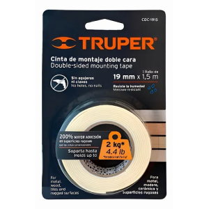 CINTA MONTAJE TRUPER 19MM X 1,5M