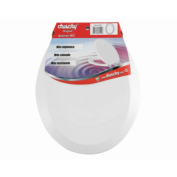 TAPA WC DUSCHY ONE BLANCA