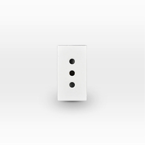 MODULO TOMA CORRIENTE LEXO 10A BLANCO