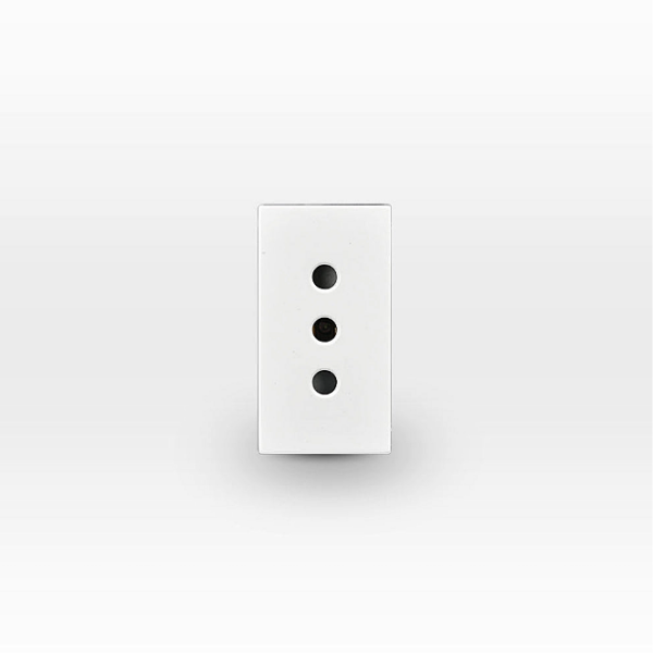 MODULO TOMA CORRIENTE LEXO 10A BLANCO