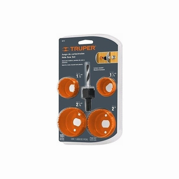 JUEGO CORTA CIRCULO TRUPER 5 PCS