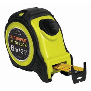 HUINCHA MEDIR TRUPER AUTOLOCK 8 MT