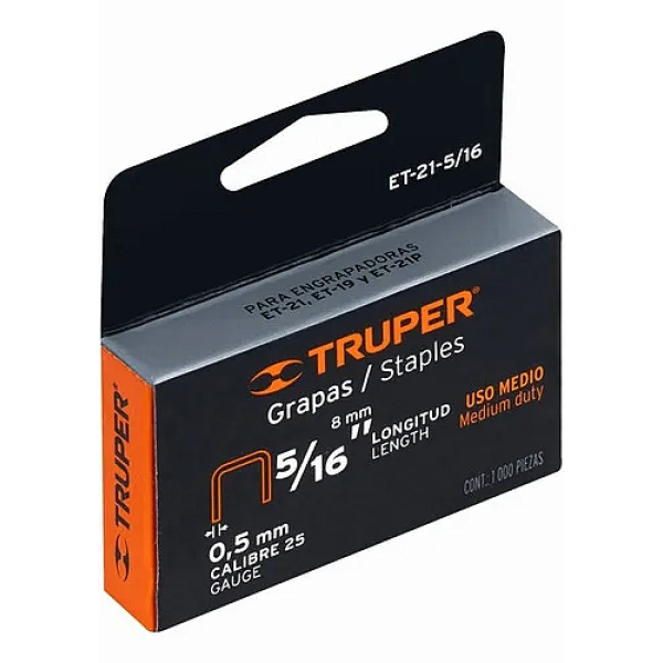 GRAPA 5/16 (8MM) TRUPER 1000UN ET-21