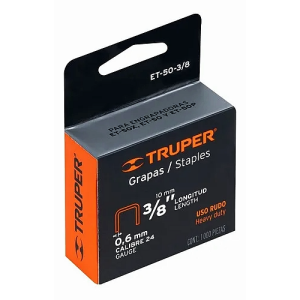 GRAPA 3/8 (10MM) TRUPER ET-50 1000UN