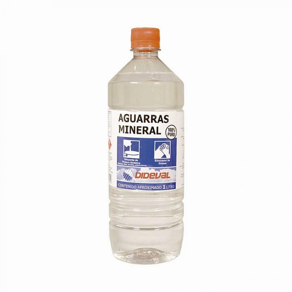 AGUARRAS MINERAL DIDEVAL 1 LITRO