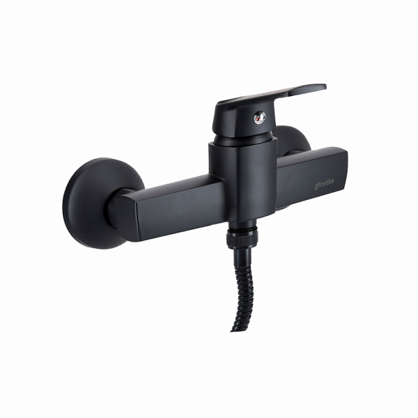 MONOMANDO MODENA NEGRA DUCHA STRETTO