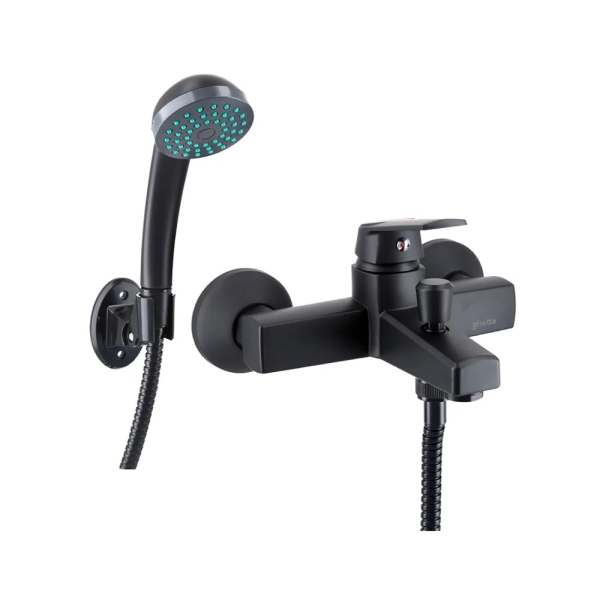 MONOMANDO MODENA NEGRA  STRETTO TINA DUCHA