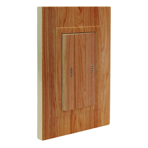 INTERRUPTOR KALOP 9/24 TECLON ZEN MADERA H1