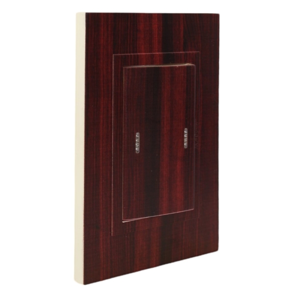 INTERRUPTOR KALOP 9/24 TECLON ZEN MADERA A1