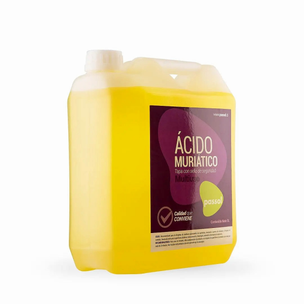 ACIDO MURIATICO PASSOL BIDON 5 LITROS