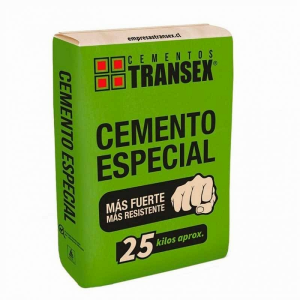CEMENTO ESPECIAL TRANSEX 25 KILO