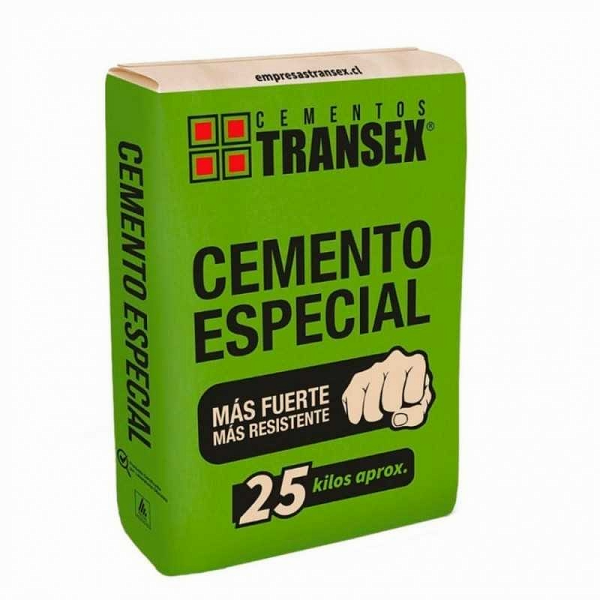 CEMENTO ESPECIAL TRANSEX 25 KILO