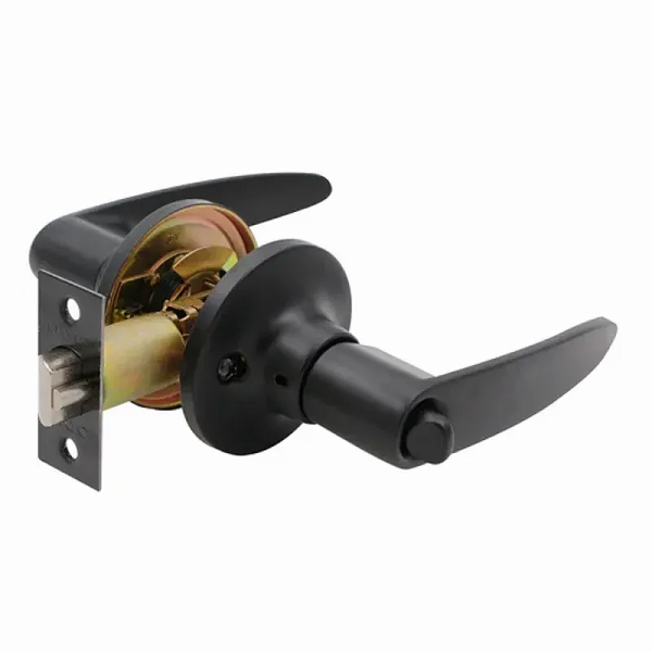 CERRADURA ODIS 203 MANILLA DORMITORIO NEGRA