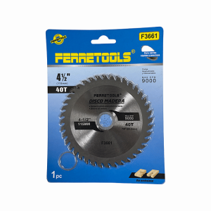 DISCO SIERRA 4 1/2 115MM 40 DIENTES FERRETOOLS