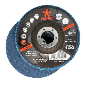 DISCO TRASLAPE HEMIC  4 1/2" G 120