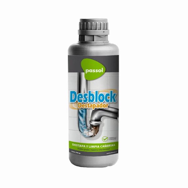 DESBLOCK DESTAPADOR CAÑERIA PASSOL 700 GR