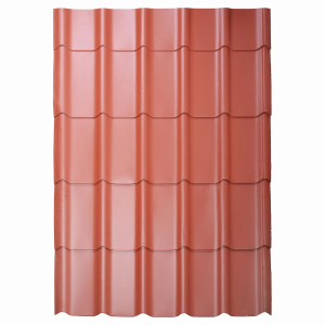 TEJA CONTINUA TERRACOTA 1.075X3MTX0.40MM