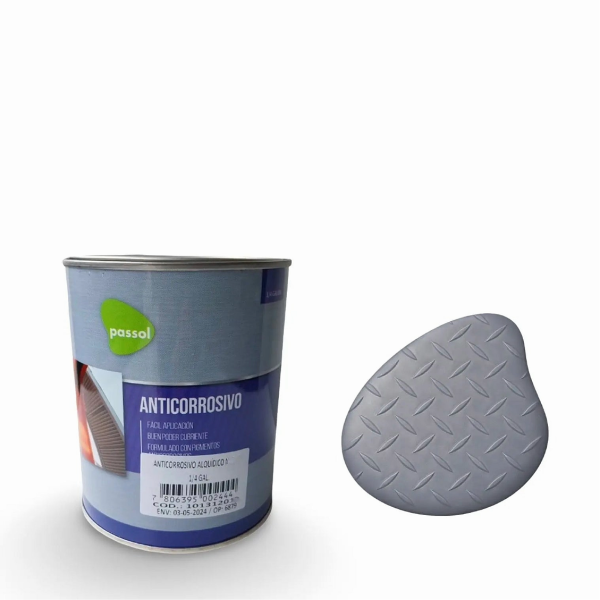 ANTICORROSIVO GRIS PASSOL 1/4 GL