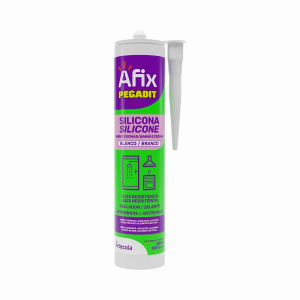 SILICONA ACETICA BAÑO Y COCINA BLANCA AFIX 280ML