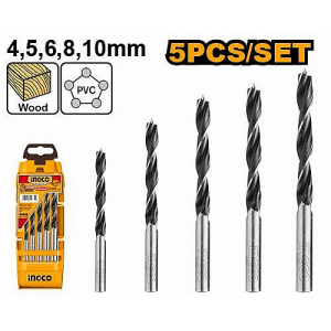 BROCA INGCO MADERA JUEGO 5PCS AKD5058 INGCO