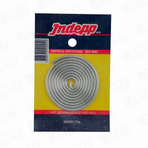 SOLDADURA ESTAÑO 1 MT INDEP