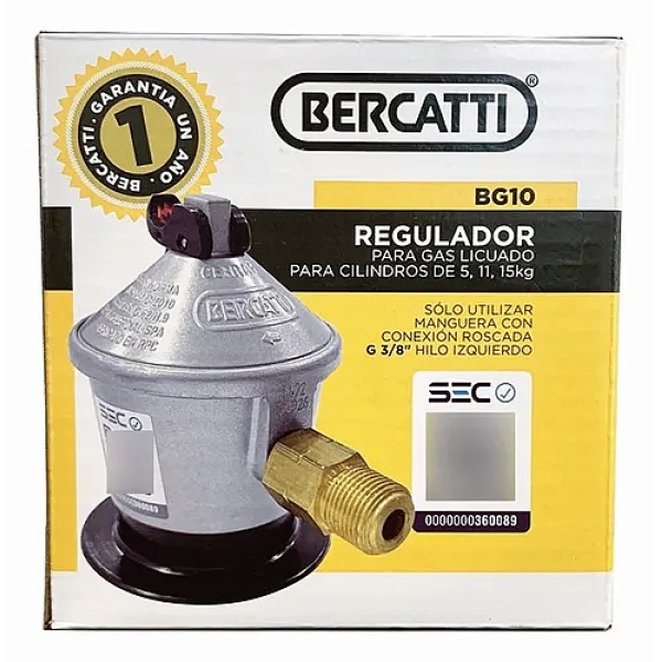 REGULADOR GAS LICUADO BERCATTI