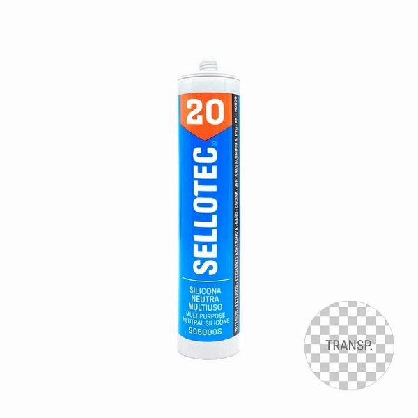 SILICONA NEUTRA SELLOTEC TRANSPARENTE 300ML