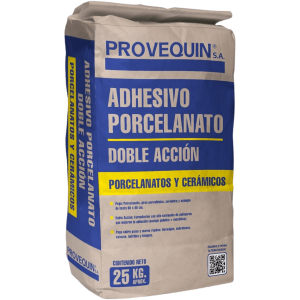 ADHESIVO CERAMICO POLVO DA PROVEQUIN 25K