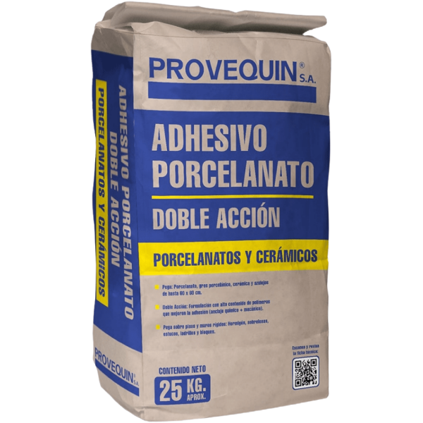 ADHESIVO CERAMICO POLVO DA PROVEQUIN 25K