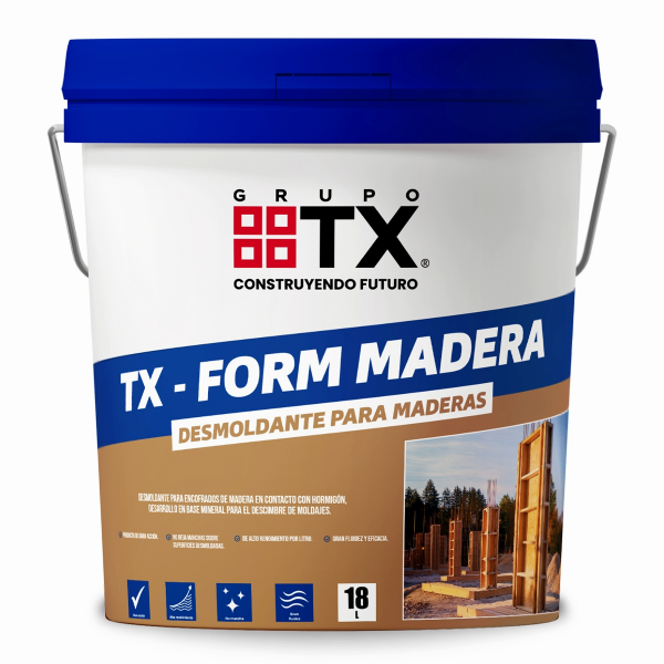 DESMOLDANTE MADERA TX 18 LT