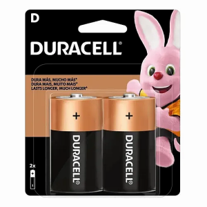 PILA DURACELL D X 2 UNIDADES