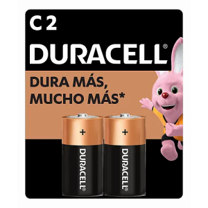 PILA DURACELL C 2 UNIDADES