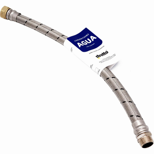 FLEXIBLE STRETTO AGUA 1/2 HI HE 40 CM