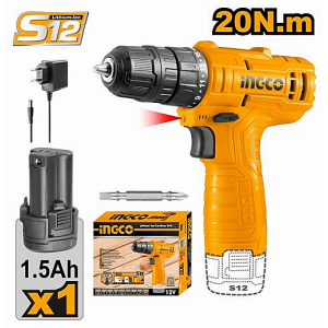 TALADRO INALAMBRICO S12 ECO CDLI12415 INGCO